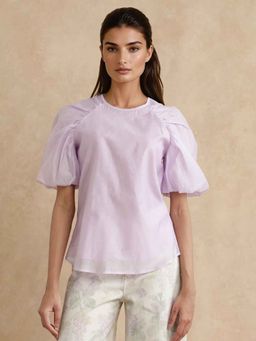 RAREISM - Women Purple Solid Top