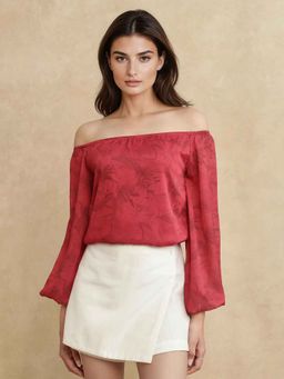 RAREISM - Women Red Printed Top