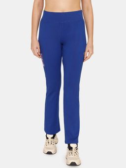 Zivame - Zelocity Mid Rise Track Pant - Sodalite Blue