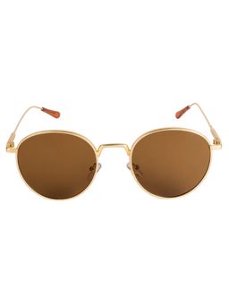 Voyage - Brown Round Sunglass for Unisex (2038MG3052)