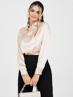Styli - Satin Collared Shirt