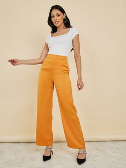 Styli - Fitted Square Neck Ribbed Knit T-shirt