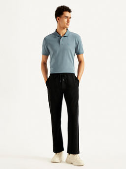 Levi's - Men Black Relaxed Fit Track Pants