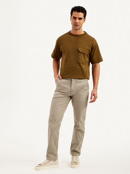 Levi's - Men Taupe Straight Fit Chinos