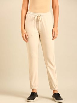 De Moza - Beige Women's Casual Joggers