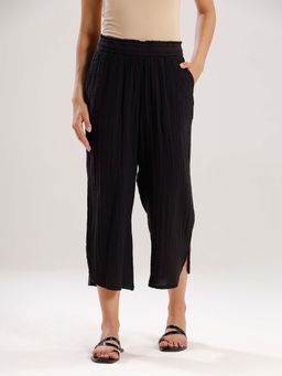 De Moza - Black Women's Casual Palazzo