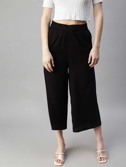 De Moza - Black Women's Casual Palazzo