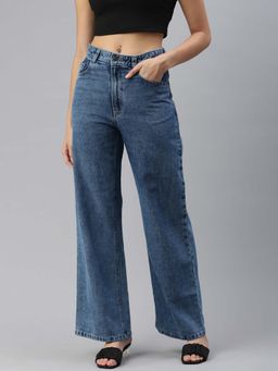 De Moza - Dark Blue Women's Casual Jeans
