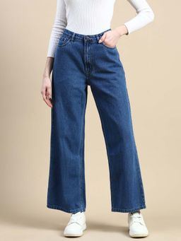 De Moza - Mid Blue Women's Casual Jeans
