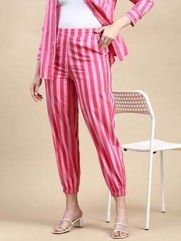 De Moza - Pink Women's Casual Joggers