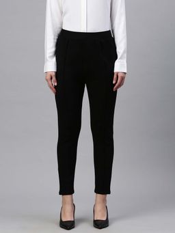 De Moza - Black Women's Casual Trousers
