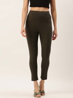 De Moza - Olive Women's Casual Trousers