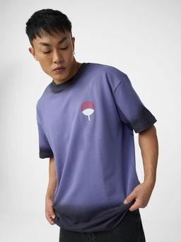 The Souled Store - Official Naruto Uchiha Men Oversized T-Shirt