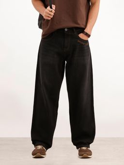 WROGN - Black Classic Loose Fit Denim Jeans