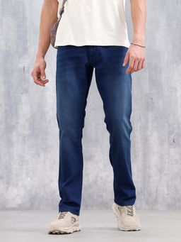 WROGN - Blue Men Casual Straight Fit Jeans