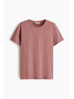 H&M - Women Pink Cotton T-Shirt