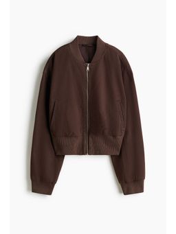 H&M - Women Brown Bomber Jacket