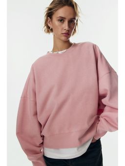 H&M - Women Pink Oversized Sweatshirt