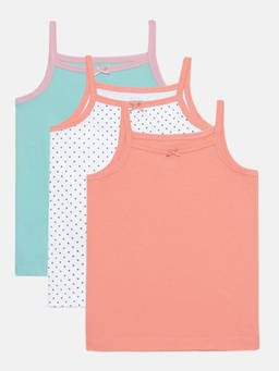 mackly - Girls Printed Camisole (Pack of 3)