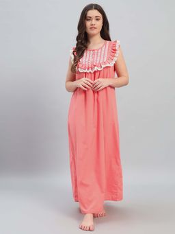 SEPHANI - Women Pink Nightdress
