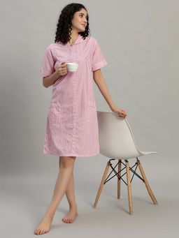SEPHANI - Women Pink Nightdress