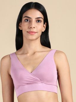 Tailor and Circus - Womens Padded Plunge Bra Pink