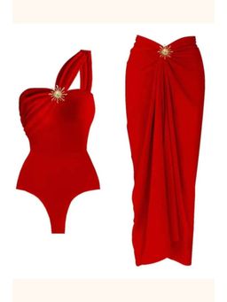 FancyPants - Sail Red Swim Set