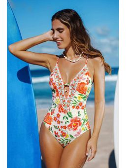 FancyPants - Louis White Swimsuit