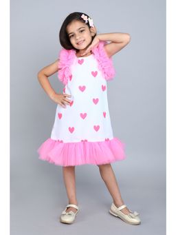 Pink Chick - Pink Printed Dress