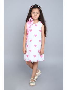 Pink Chick - Pink Printed Dress