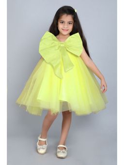 Pink Chick - Yellow Solid Dress