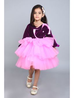 Pink Chick - Pink Colorblock Dress