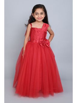 Pink Chick - Red Solid Gown