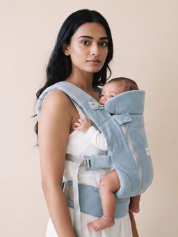 Haus & Kinder - Nubee Baby Carrier For Newborns and Infants - Dusky Blue