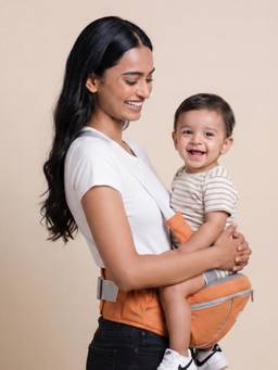 Haus & Kinder - Koala Baby Hip seat Carrier For Newborns - Orange