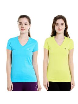 Bodycare - Bodyactive Pack Of 2 Women'S Tshirt - Multi-Color