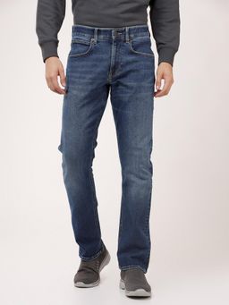 Lee - Men Blue Rodeo Straight Fit Mid Rise Jeans