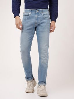 Lee - Men Blue Travis Slim Fit Mid Rise Jeans