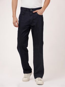 Wrangler - Men Navy Blue Redding Straight Fit Jeans