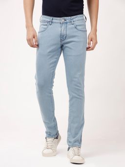 Wrangler - Men Blue Skanders Slim Fit Jeans