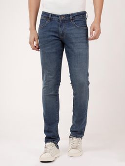 Wrangler - Men Blue Skanders Slim Fit Jeans