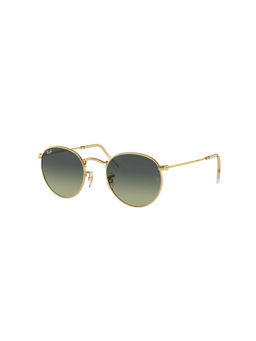 Ray-Ban - Men Gradient Green Lens Round Sunglasses - 0RB3447001/BH47 ( 47 mm | 21 mm | 140 mm )