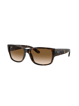 Ray-Ban - Unisex Gradient Brown Lens Pillow Sunglasses - 0RB4388710/5158 ( 58 mm | 18 mm | 145 mm )