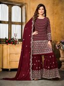 Maroon color option, Currently selected