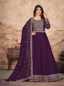 Purple color option, Currently selected