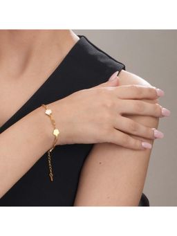 Palmonas - Lucky Four-Leaf Clover Bracelet for Womens