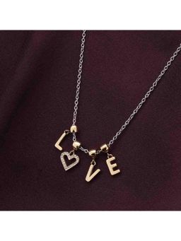 Palmonas - Love Gold Necklace and Bracelet for Women