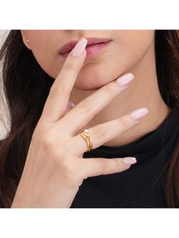 Palmonas - Wavy Pearl White Ring for Womens (6)