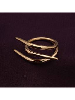 Palmonas - Statement Whirl Wind Gold Ring for Womens (6)