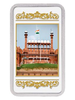 Kundan - 20 gm (999.9) Red Fort Silver Colour Bar